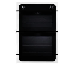 New World NW901DO Electric Double Oven - White & Black